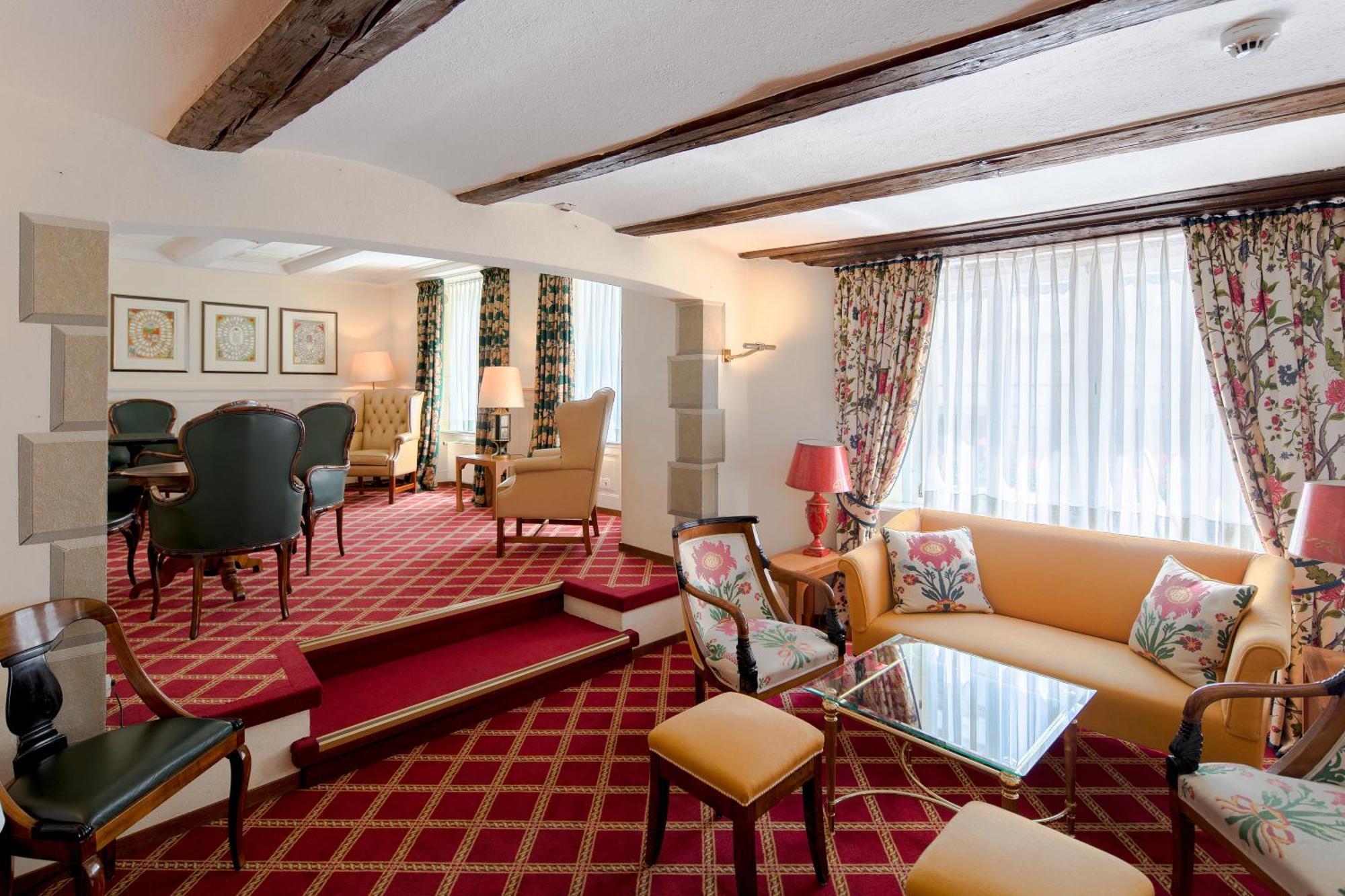 Romantik Hotel Wilden Mann Luzern Bagian luar foto