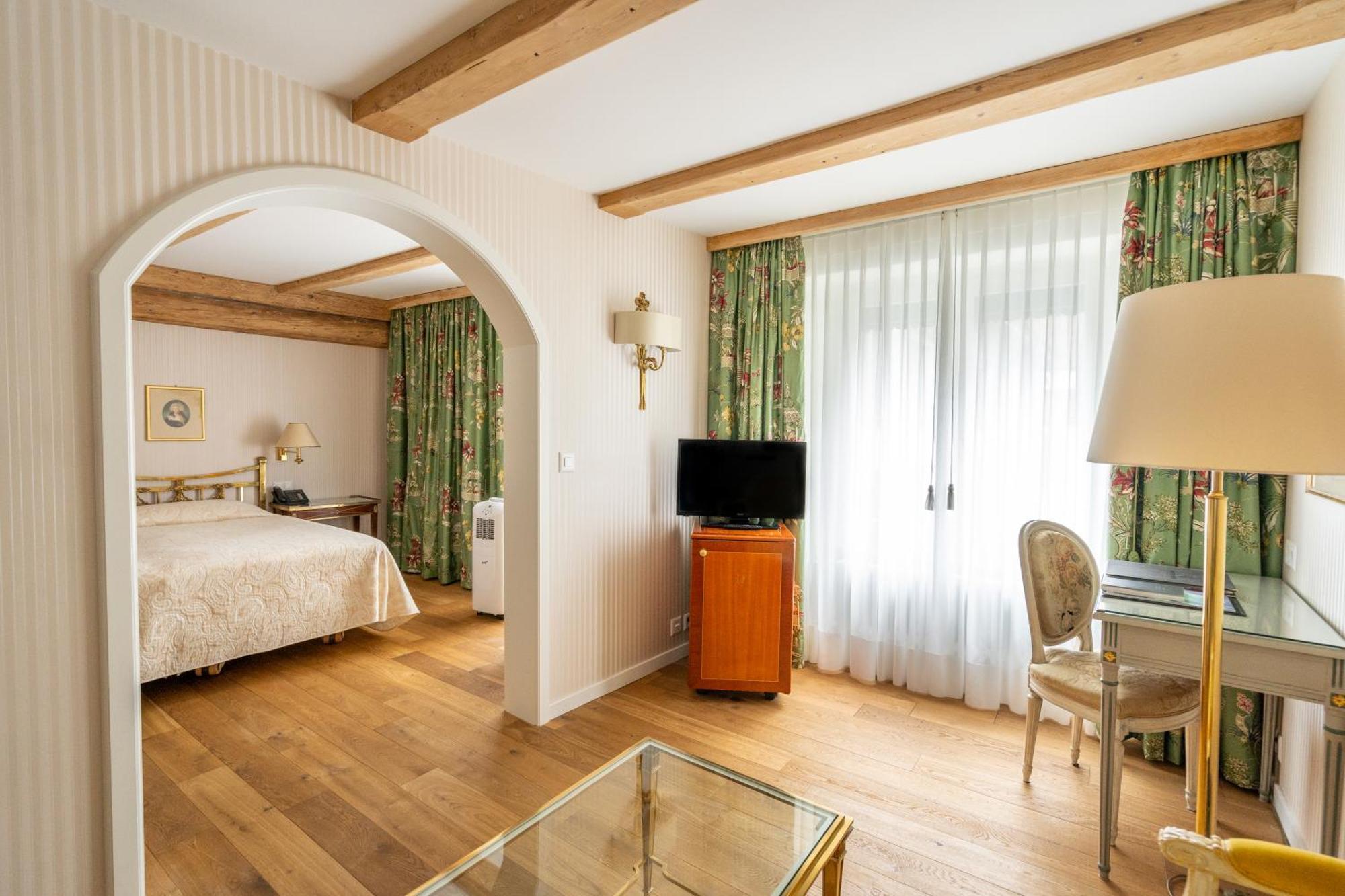 Romantik Hotel Wilden Mann Luzern Bagian luar foto